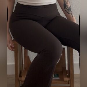 OFFLINE By Aerie Real Me High Waisted Crossover Flare Legging